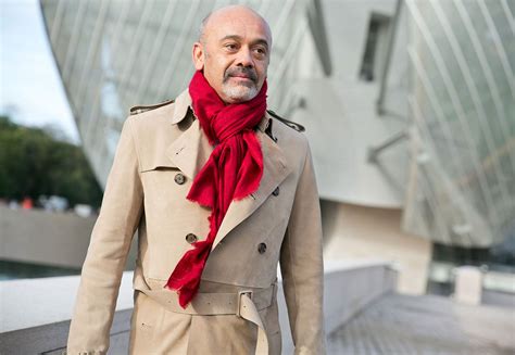 christian louboutin french fashion designer.